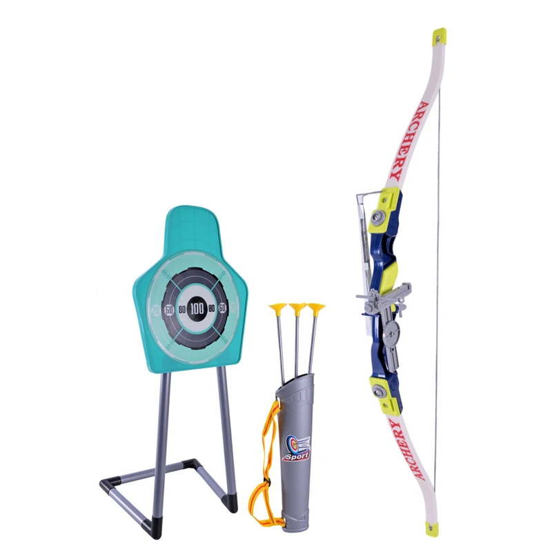 Ігровий набір Лук з мішенню 800D сагайдак, 3 стріли на присосках — Bambi