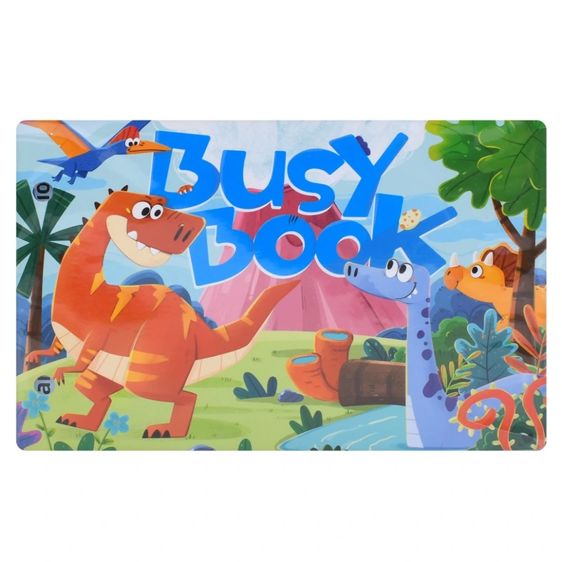 М'яка розвиваюча іграшка-книжечка "Busybook" YB-501-502-503-3 — Bambi