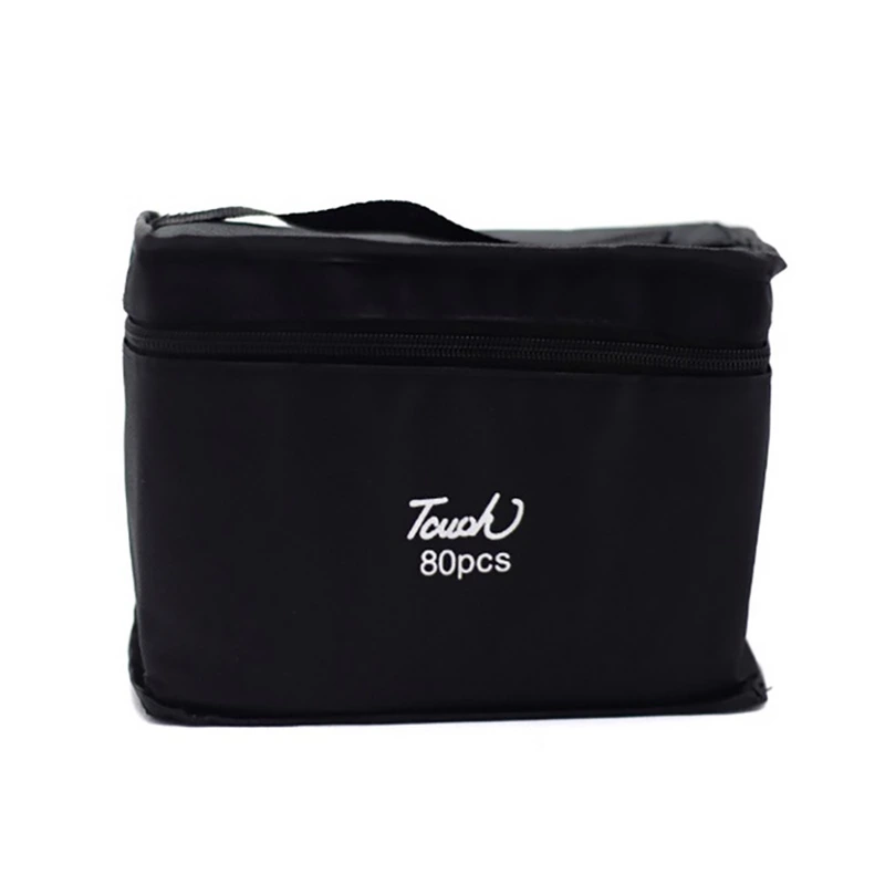 Набір перманентних маркерів на спиртовій основі MPTT80, 80 штук, двосторонні