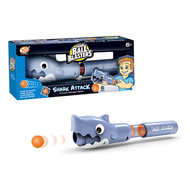 Помпова зброя "Акула" YG14P стріляє поролоновими кульками — Bambi