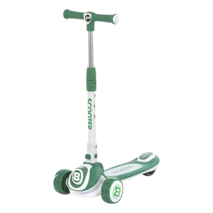 Самокат дитячий триколісний JR3-136-GR, колеса зі світлом — Bambi