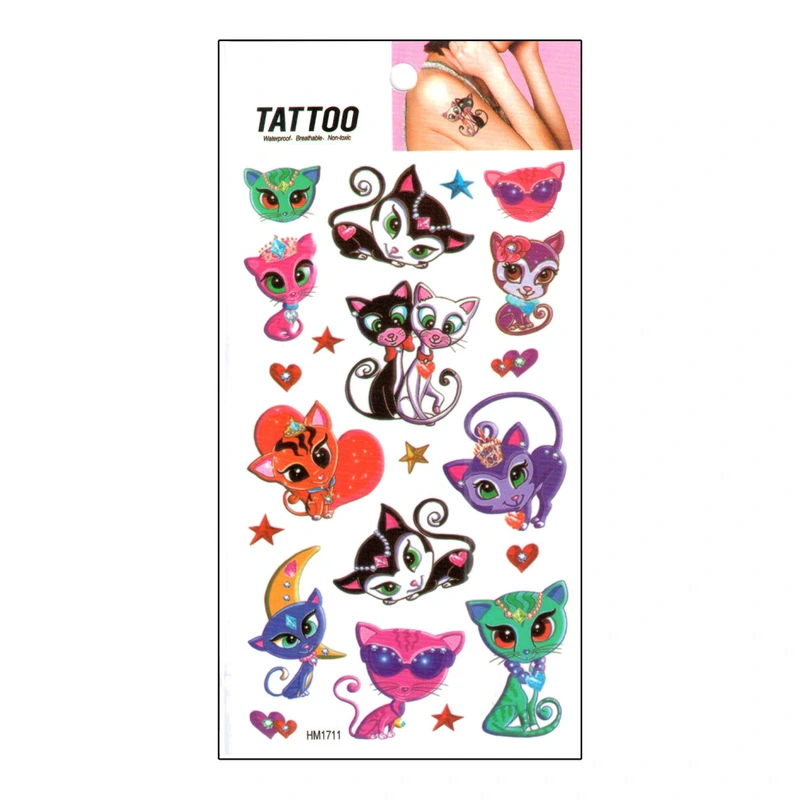 Тимчасове татуювання "Cats Tattoo" 1020-HM1711