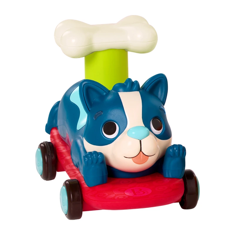 Машинка інерційна серії "Лапкомобілі" - ПЕСИК, КОЛІР ОКЕАН