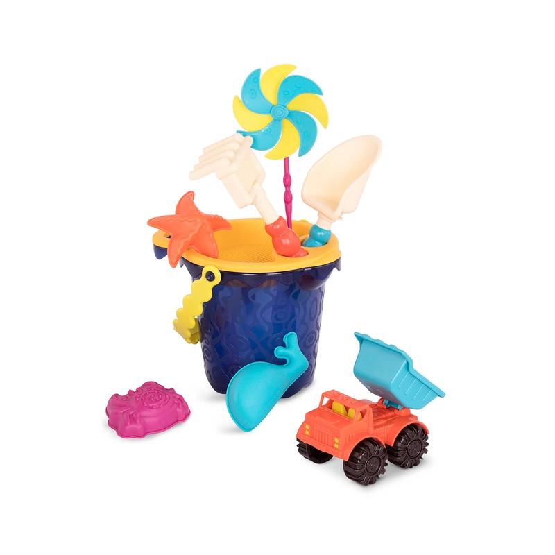 Набір для гри з піском і водою  - ВІДЕРЦЕ МОРЕ  (9 предметів)