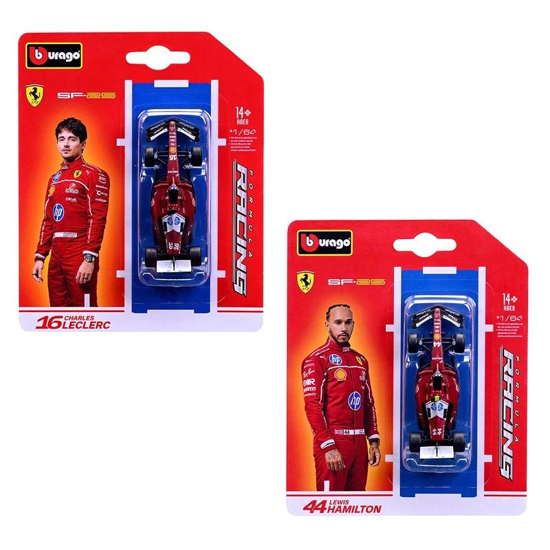 Автомодель - FERRARI SF-25 (2025) (1:64) — Bburago