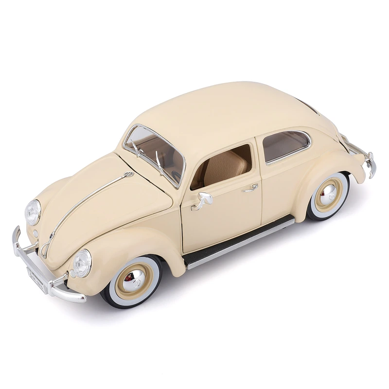 Автомодель - VOLKSWAGEN KÄFER BEETLE (1955) (бежевий, 1:18)