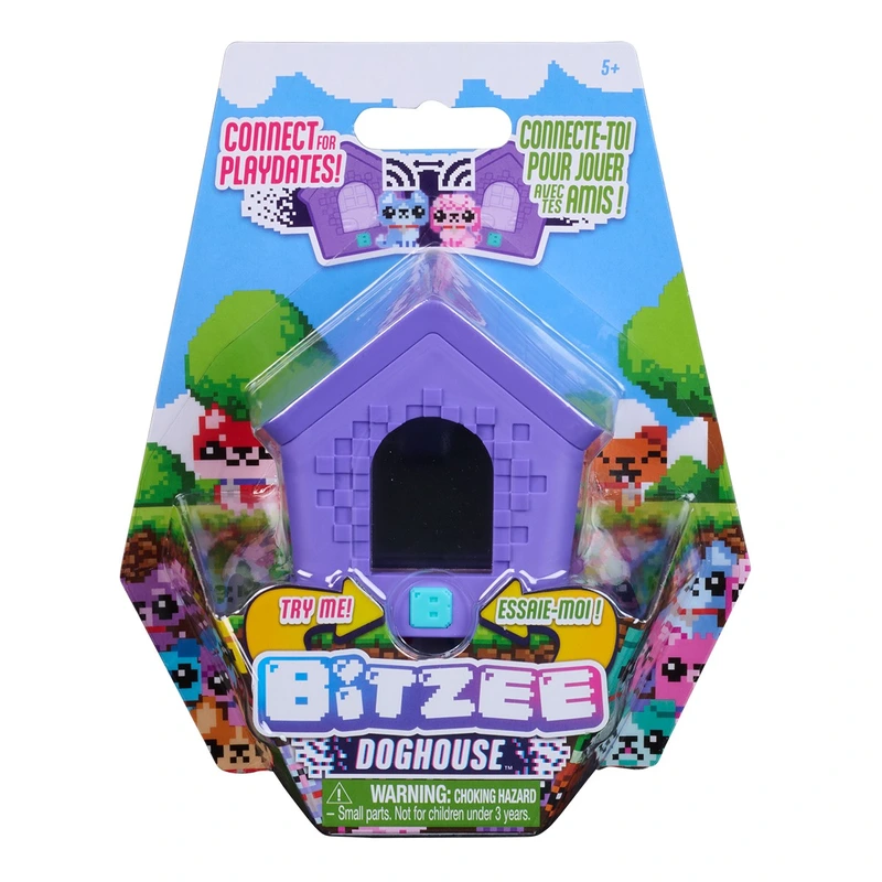 Інтерактивна іграшка з віртуальними цифровими героями BITZEE - БУДИНОК ПЕСИКІВ — Bitzee