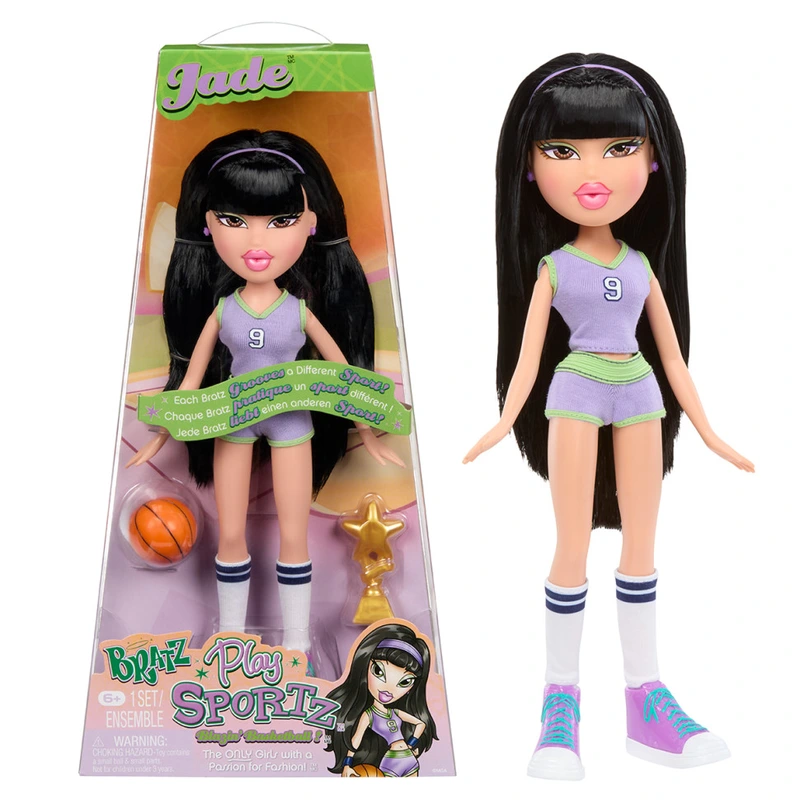 Ігровий набір із лялькою "Баскетболістка Джейд" Bratz 569541 серія "Play Sportz" — Bratz