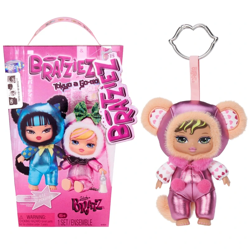 М’яка іграшка-сюрприз на підвісі BRATZ серії "Bratziez" — ТОКІО СТИЛЬ — Bratz
