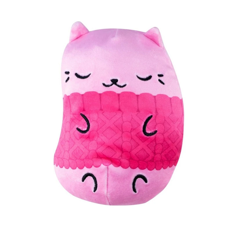 Дитячий м'який антистрес "Котики та огірки" V1094-18-17, 15 см