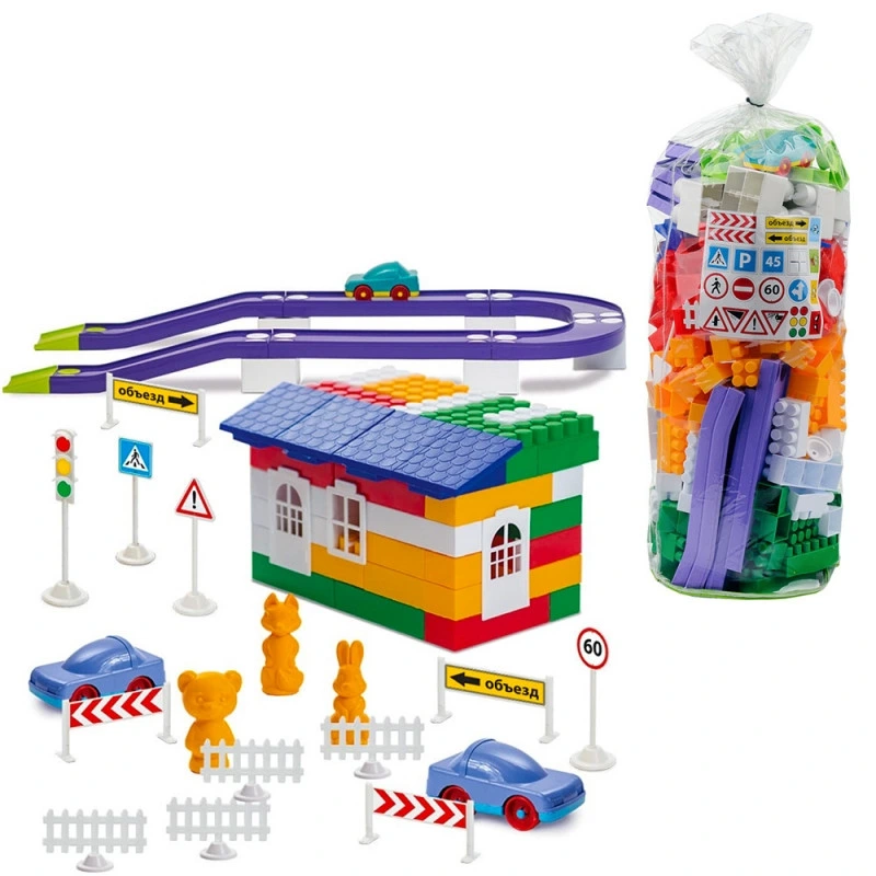 Дитячий конструктор "Лідер" №6 1-055, 250 деталей — Colorplast