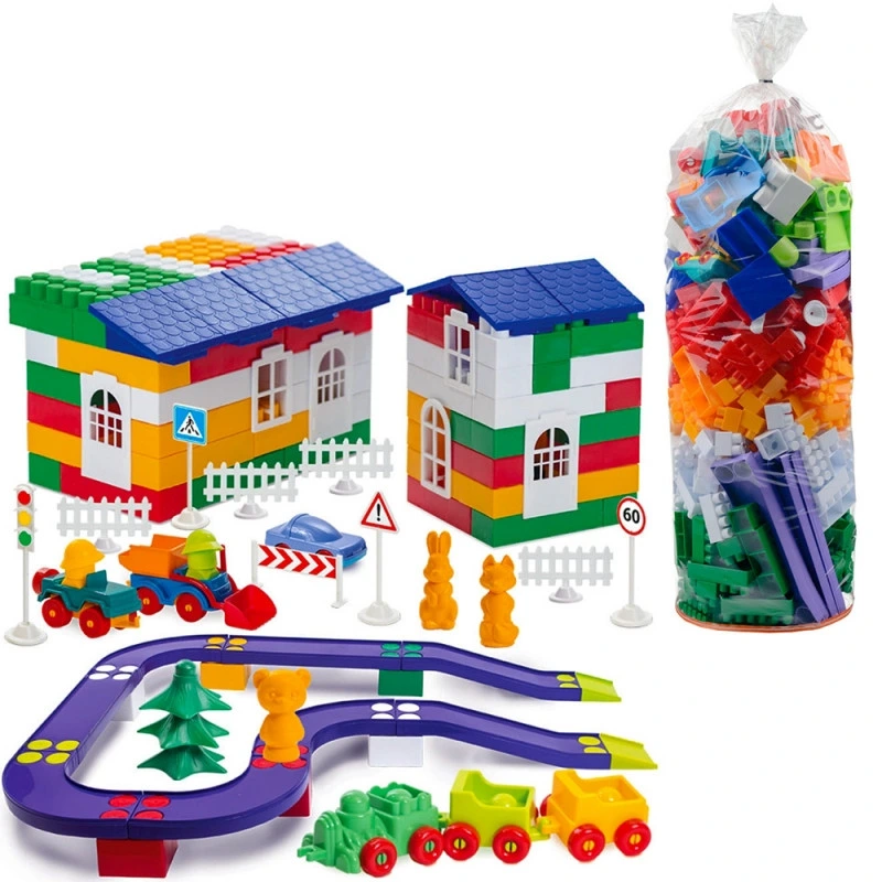 Дитячий конструктор "Лідер" №8 1920, 400 деталей — Colorplast