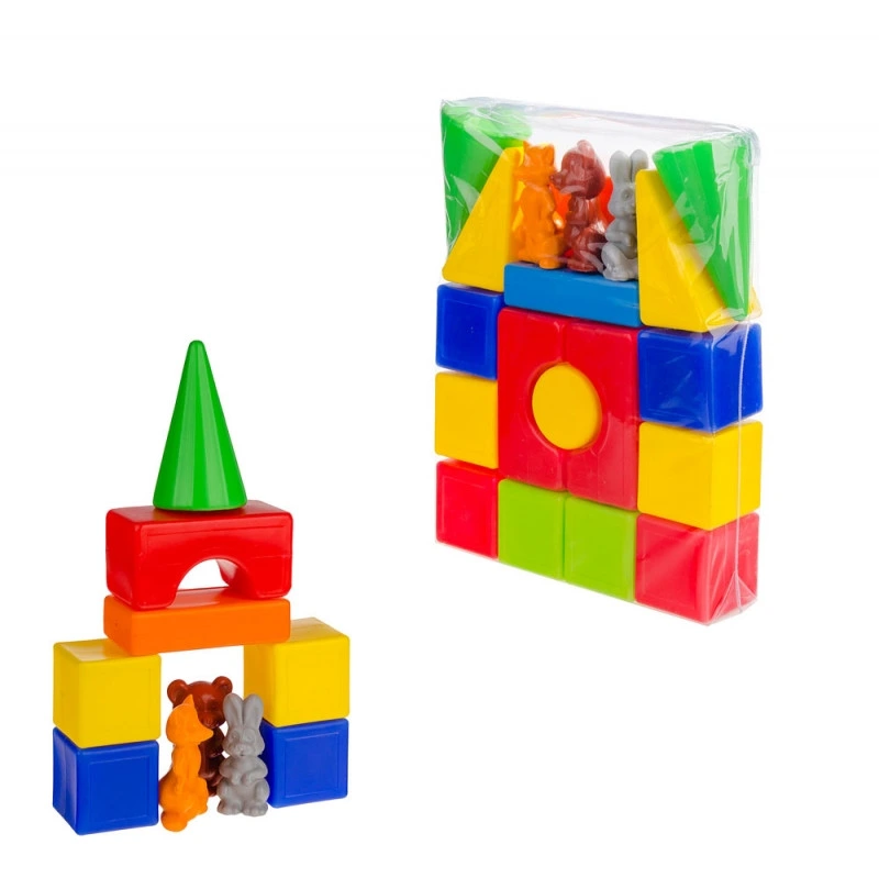 Конструктор Теремок №1 1-064 20 деталей — Colorplast