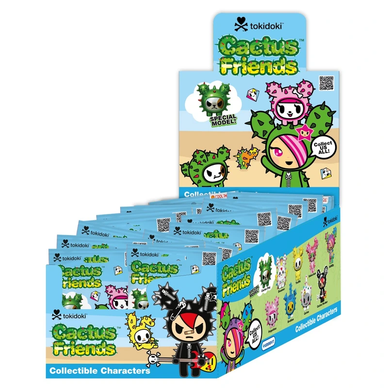 Дисплей фігурок-сюрпризів COOL THINGS серії "Tokidoki" - КАКТУСОВІ ДРУЗІ (24 шт) — Cool Things