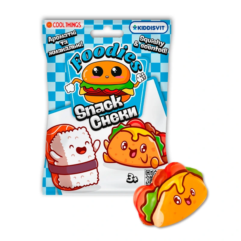 Іграшка-сюрприз COOL THINGS серії "Foodies" – СНЕКИ (в асорт.) — Cool Things