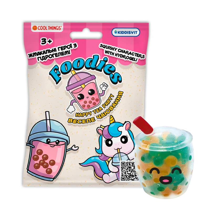 Іграшка-сюрприз COOL THINGS серії "Foodies" - ВЕСЕЛЕ ЧАЮВАННЯ — Cool Things