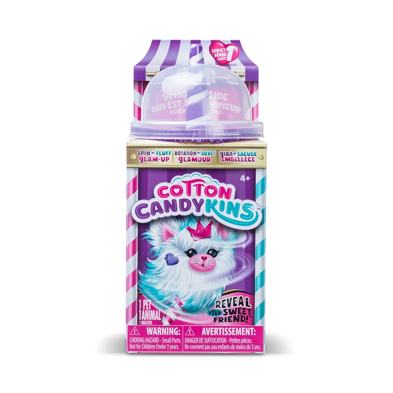 М'яка іграшка-сюрприз COTTON CANDYKINS - ПУХНАСТИЙ УЛЮБЛЕНЕЦЬ (в асорт.) — Cotton Candykins