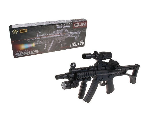 Дитячий іграшковий автомат CYMA HY017B з лазером — CYMA