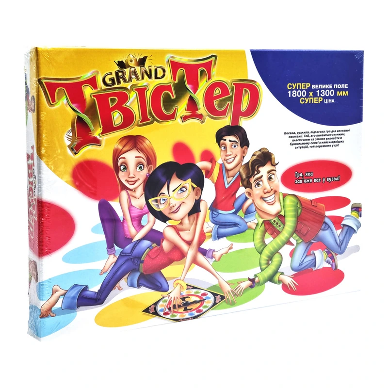 Гра для підлоги Твістер Grand 0022 в коробці — Danko Toys