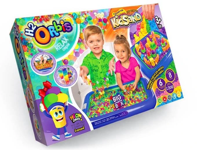 Набір для творчості Danko Toys 3в1 Big Creative Box ORBK-01 з орбізами — Danko Toys