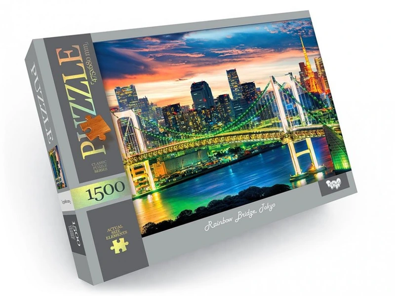 Пазли C1500-04-01-10, 1500 елементів  Райдужний міст