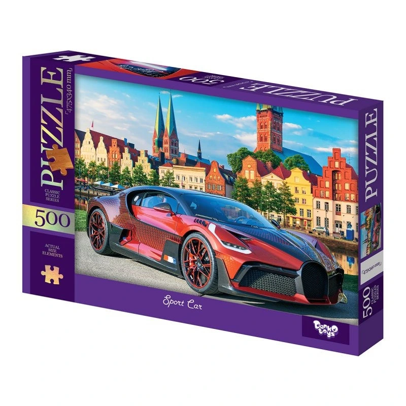 Пазли класичні "Спорткар" C500-15-02, 500 елементів — Danko Toys