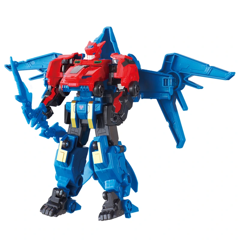 Ігровий набір з роботом-трансформером DINOSTER - РАПТОР БОЛТ ВІНГ (2 машини)