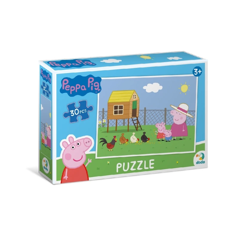 Дитячий пазл "Peppa Pig: Курник" 200301, 30 елементів — DoDo Toys