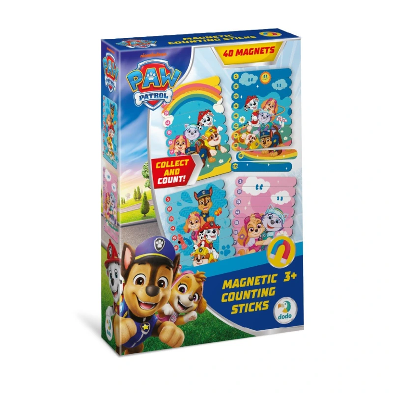 Магнітні палички для рахування "Paw Patrol: Дружба зростає" 200653, 40 магнітних елементів — DoDo Toys
