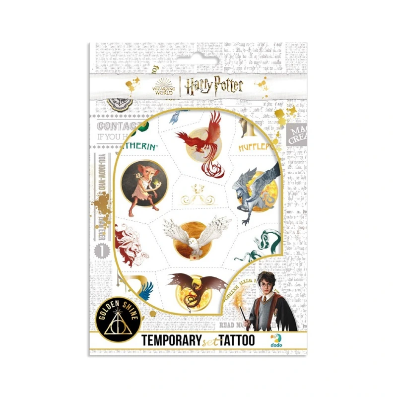 Набір дитячих тимчасових татуювань "Harry Potter" 200506 — DoDo Toys