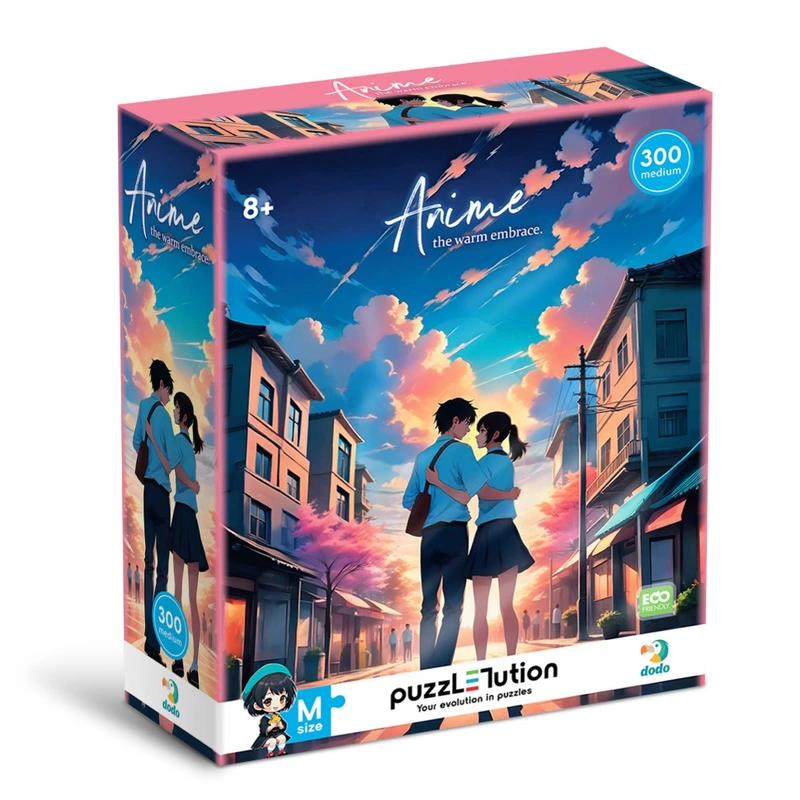Пазл "Аніме: Теплі обійми" 300673, 300 елементів — DoDo Toys