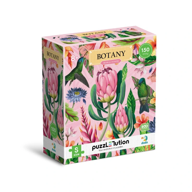 Пазл "Ботаніка: Тропічні квіти" 300611, 150 елементів — DoDo Toys