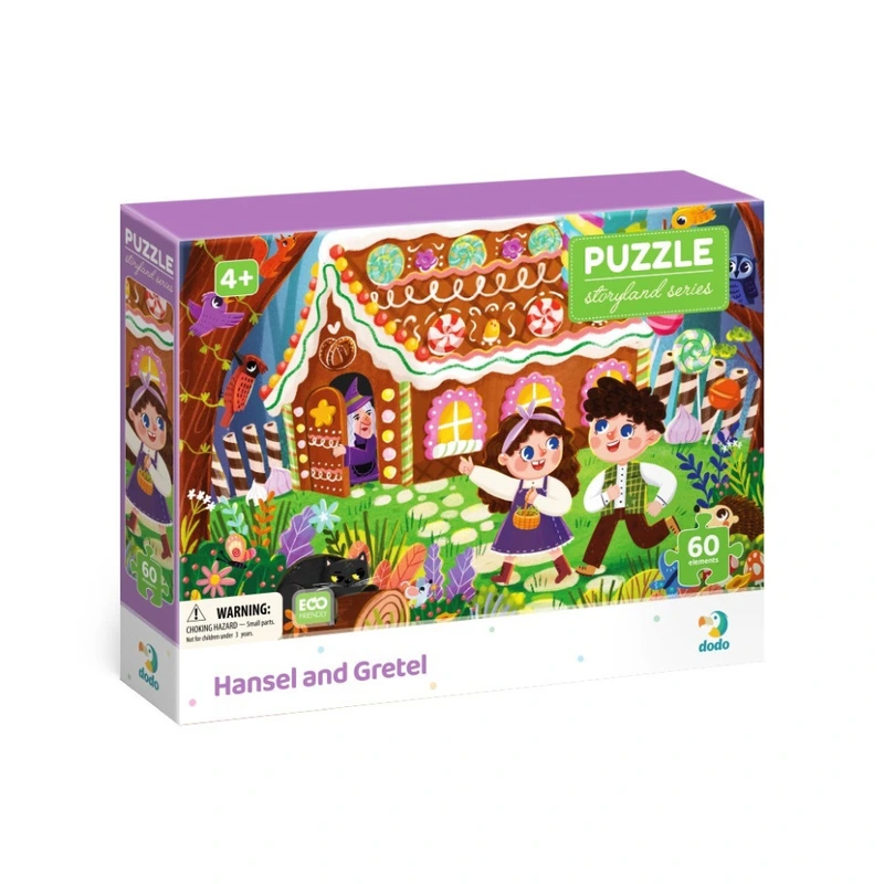 Пазл дитячий "Гензель та Гретель" 300715, 60 елементів