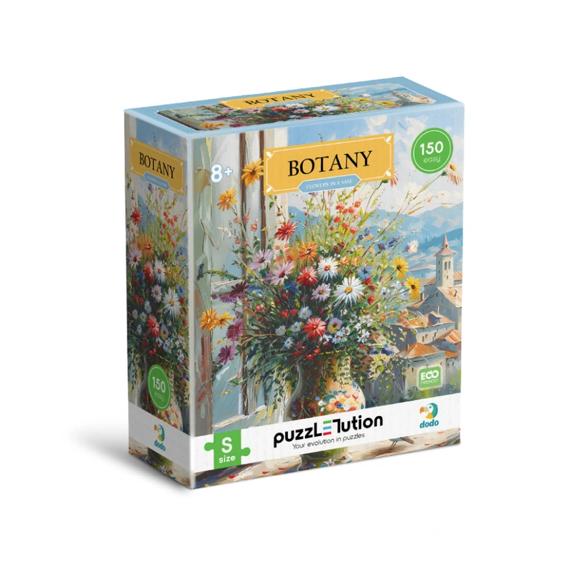 Пазл класичний Easy-S "Ботаніка. Квіти у вазі" 300624, 150 елементів — DoDo Toys