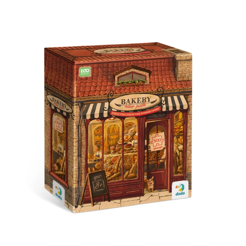 Пазл класичний "Пекарня" 300589, 300 елементів — DoDo Toys