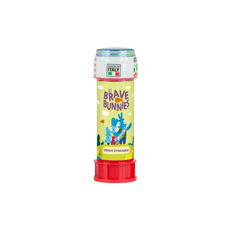 Мильні бульбашки – BRAVE BUNNIES (60 ml) — Dulcop Bubble World