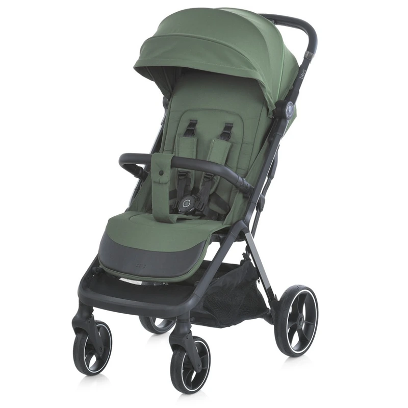 Дитяча прогулянкова коляска BEYA ME 1127-B Khaki Green — El Camino