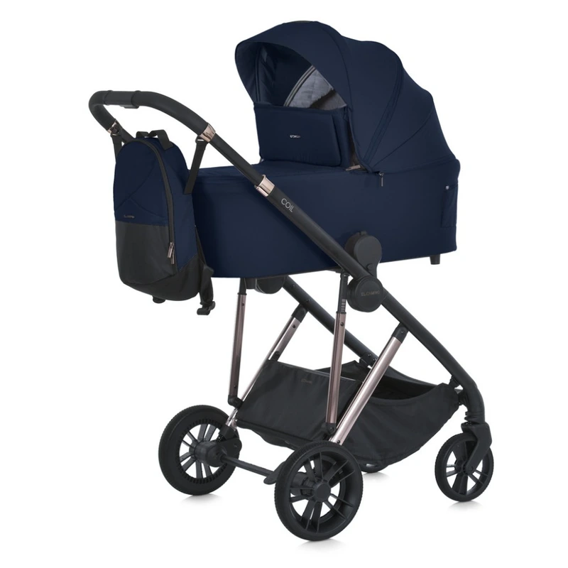 Дитяча універсальна коляска 2 в 1 COIL ME 1190 Iris Blue — El Camino
