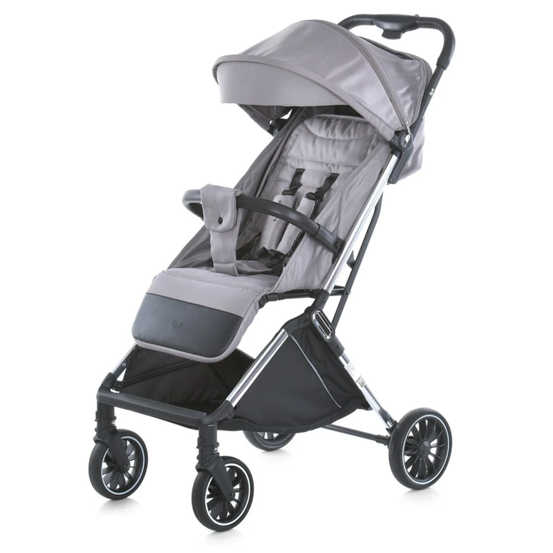 Коляска дитяча прогулянкова LINK ME 1129 Silver Striped — El Camino