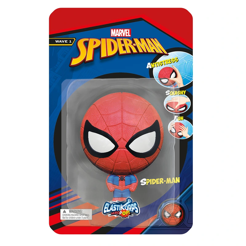 Стретч-іграшка ELASTIKORPS серії "HeroPop" – МАРВЕЛ. ЛЮДИНА-ПАВУК (в асорт.)