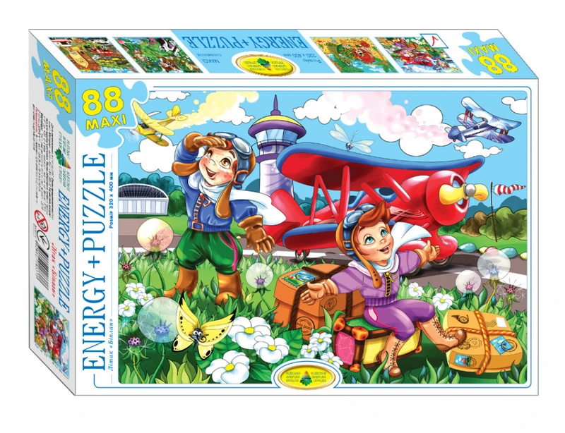 Дитячі Пазли Літак Біплан 83378 ЕГ-11 88 елементів