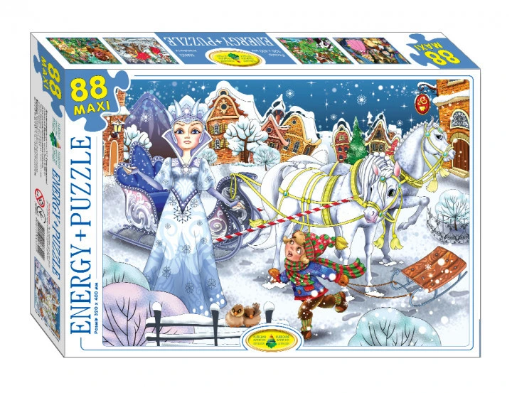 Дитячі пазли "Снігова королева" 83422, 88 деталей