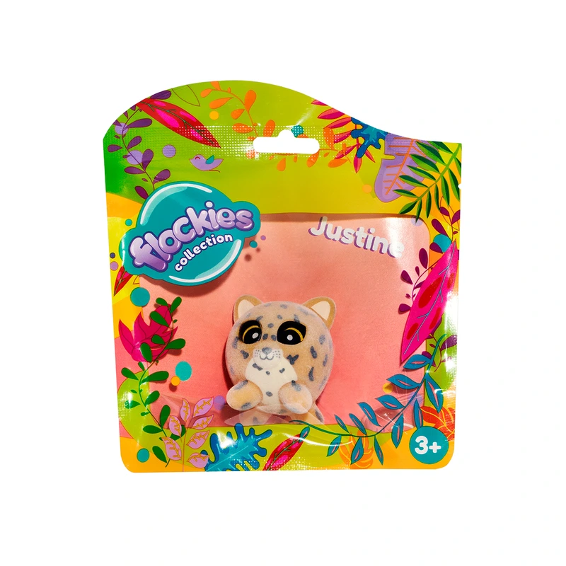 Колекційна фігурка FLOCKIES - ЯГУАР ДЖАСТІНА — Flockies