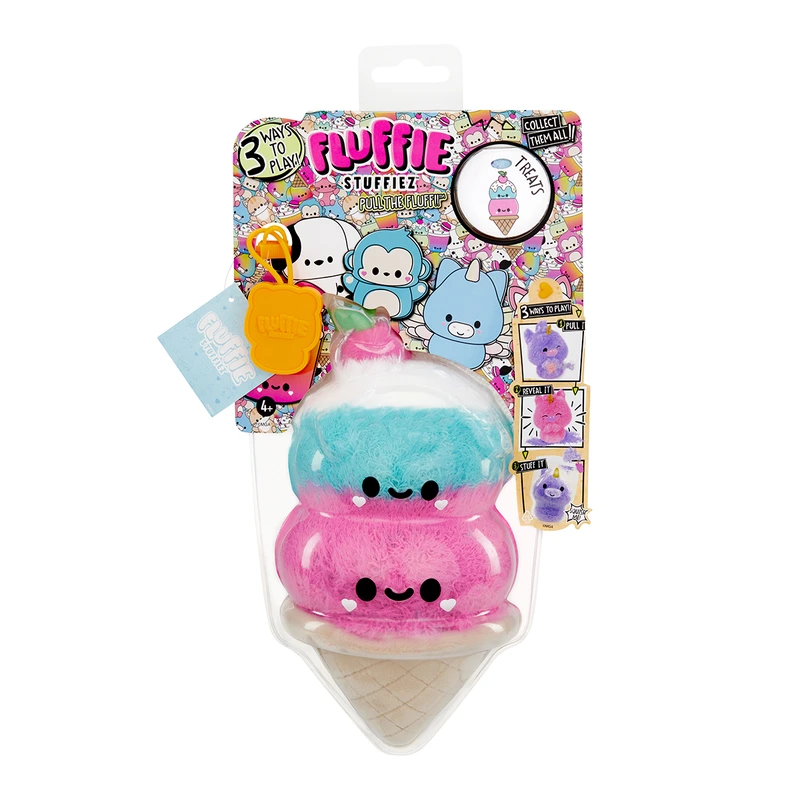 М’яка іграшка-антистрес FLUFFIE STUFFIEZ серії "Small Plush" - МОРОЗИВО