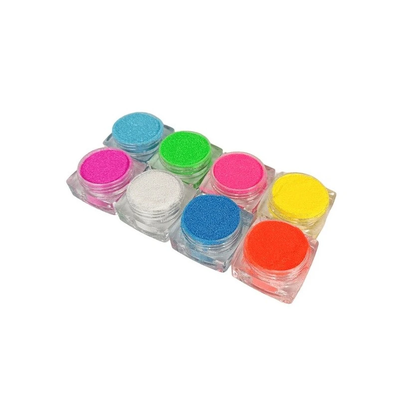 Набір гліттеру для біо-тату №5 glitter-set-5-neon неоновий — Fresh Tattoo