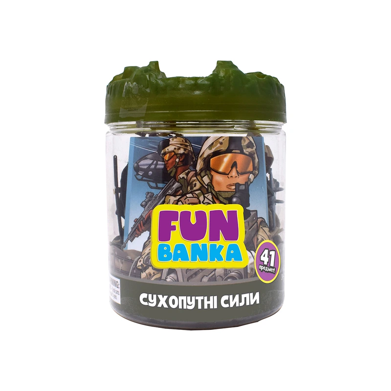 Ігровий міні-набір FUN BANKA – СУХОПУТНІ СИЛИ — Fun Banka
