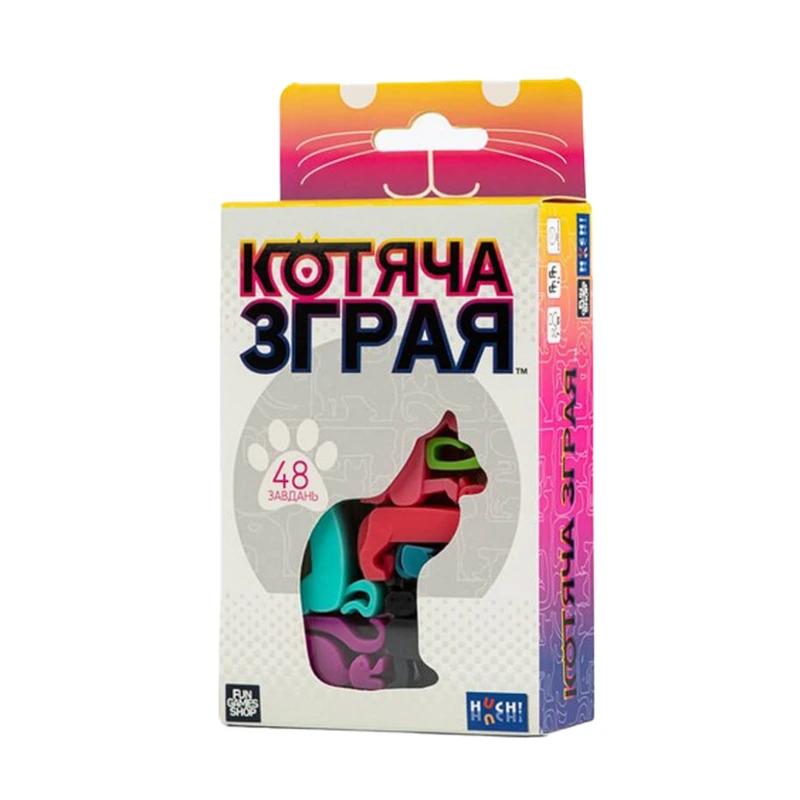 Дитяча гра головоломка "Котяча зграя" FGS68 українською мовою — Fun Games Shop