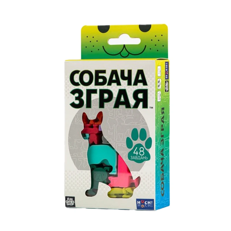 Дитяча гра головоломка "Собача зграя" FGS67 українською мовою — Fun Games Shop
