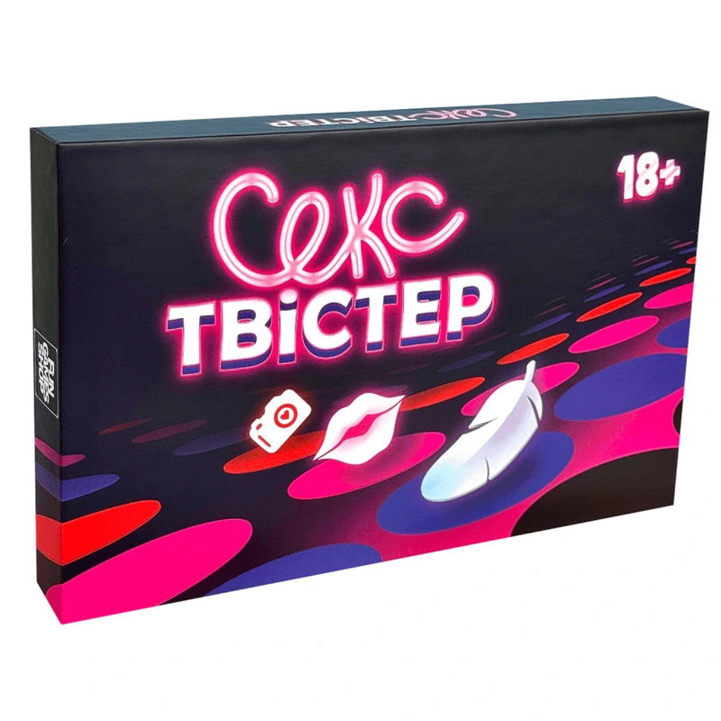 Розважальна гра "Секс-Твістер" FGS75 з ігровим килимом — Fun Games Shop