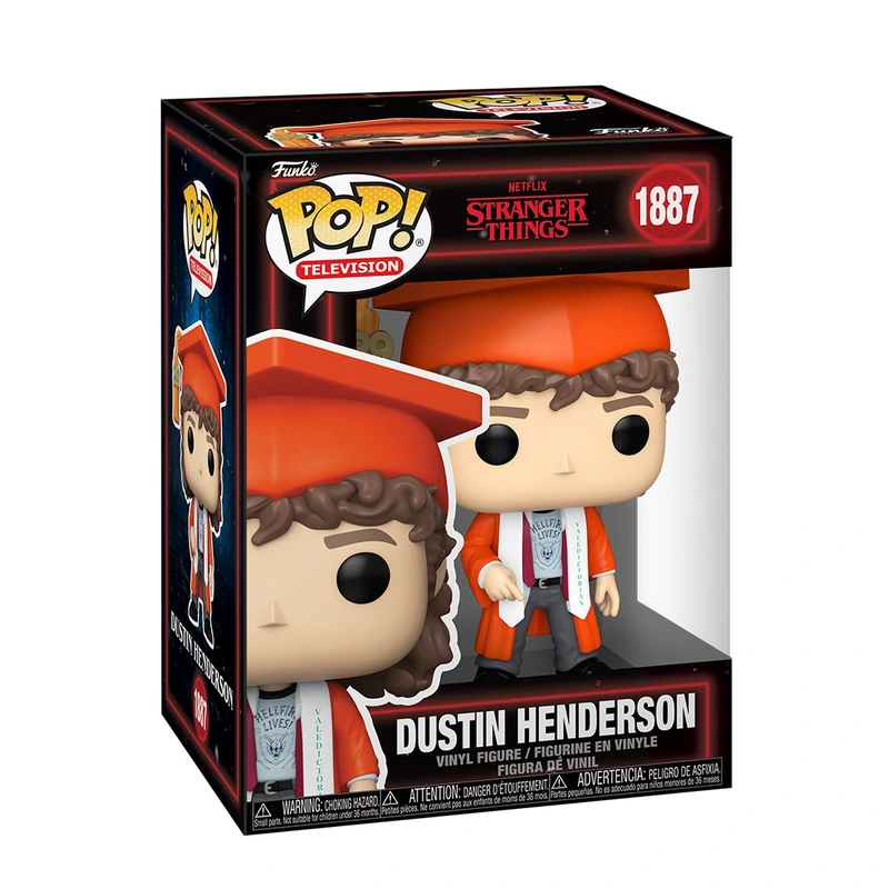 Ігрова фігурка FUNKO POP! серії "Дивні дива" S5 - ДАСТІН НА ВИПУСКНОМУ